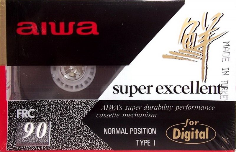 Compact Cassette Aiwa FRC 90 Type I Normal 1991 Europe