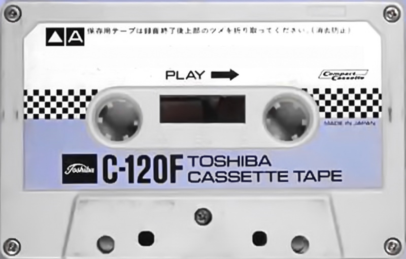 Compact Cassette Toshiba F 120 Type I Normal 1973 Japan