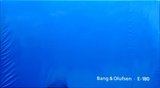 VHS, Video Home System Bang & Olufsen 180 Type I Normal 1990 Europe