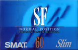 Compact Cassette Smat SF 60 Type I Normal 1995 South Korea