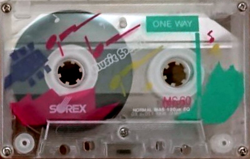 Compact Cassette Sorex MS 60 "Music Sound" Type I Normal 1988 South Korea