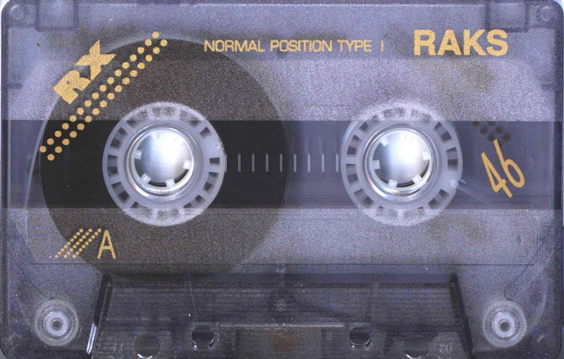Compact Cassette RAKS RX 46 Type I Normal 1993 Europe