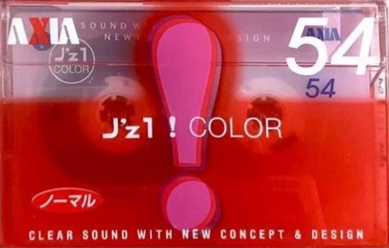 Compact Cassette AXIA J`z 1 Color 54 "JZ1K 54" Type I Normal 2003 Japan