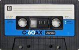 Compact Cassette Aurex AX 60 Type II Chrome 1980 Japan