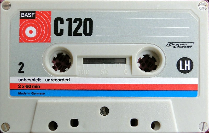 Compact Cassette BASF LH 120 Type I Normal 1971 Europe