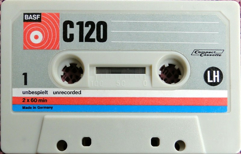 Compact Cassette BASF LH 120 Type I Normal 1971 Europe