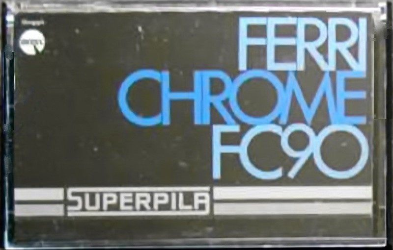Compact Cassette Superpila 90 Type III Ferro Chrome Italy