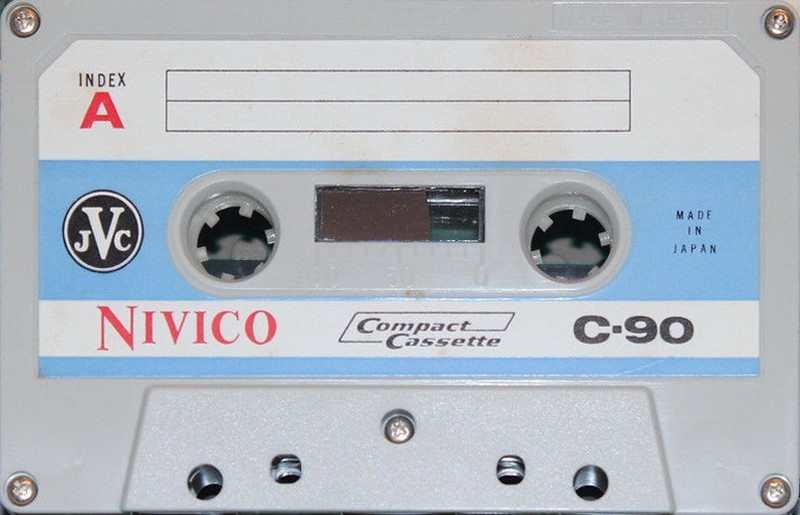 Compact Cassette JVC Nivico 90 Type I Normal Japan