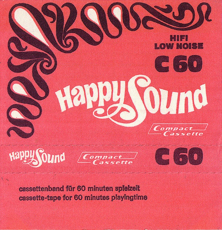 Compact Cassette Happy Sound 60 Type I Normal 1978 Germany