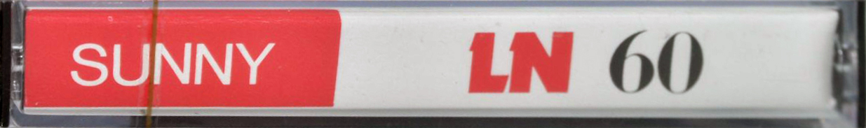 Compact Cassette Sunny 60 Type I Normal 1976 Japan