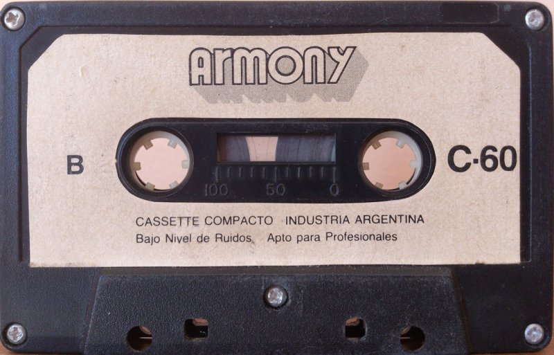 Compact Cassette Armony 60 Type I Normal Argentina