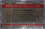 Compact Cassette Realistic 120 Type I Normal 1986 USA