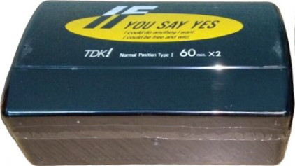 2 pack TDK IF 60 "IF-60B2" Type I Normal 1987 Japan