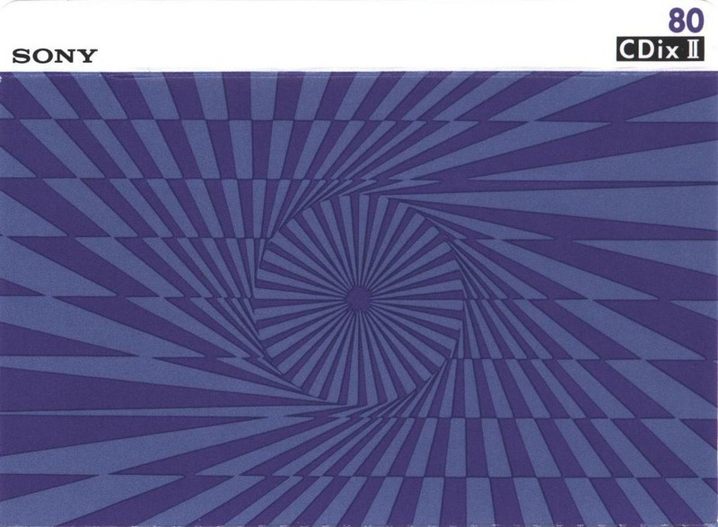 Compact Cassette Sony CDix II 80 Type II Chrome 1991 Japan