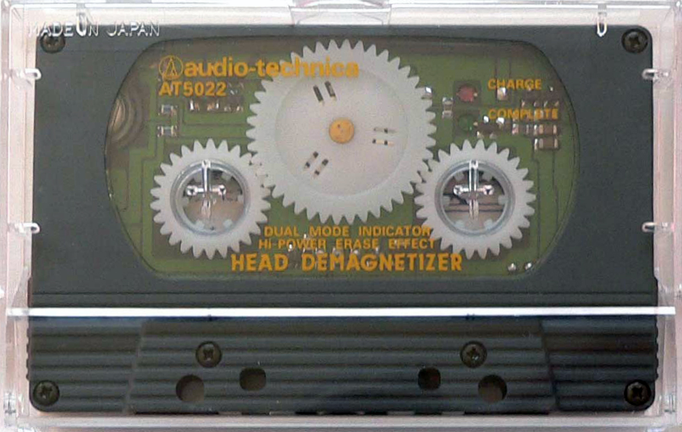 Blister audio-technica "AT5022" Head Demagnetiser Japan
