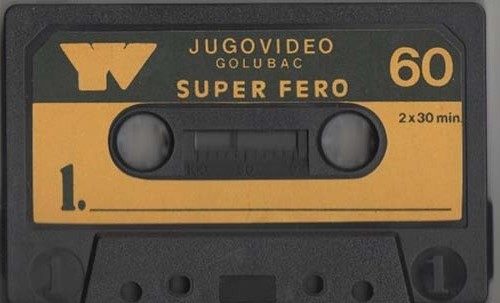 Compact Cassette Jugovideo Golubac 60 Type I Normal Yugoslavia