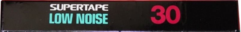 Compact Cassette SUPERTAPE 30 "44-8701" Type I Normal 1992 Europe