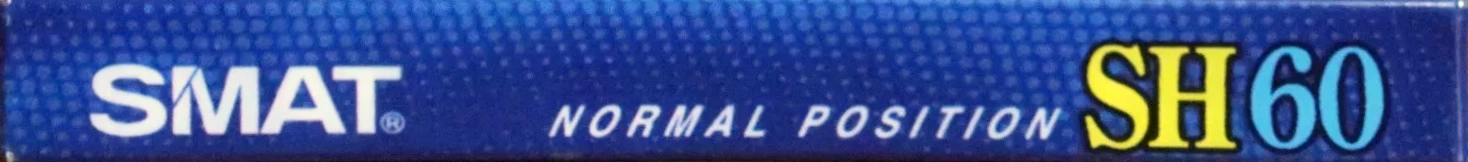 Compact Cassette Smat SH 60 Type I Normal 1995 South Korea
