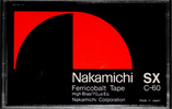 Compact Cassette Nakamichi SX 60 Type II Chrome 1978 USA