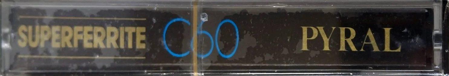 Compact Cassette Pyral 60 "Superferrite" Type I Normal 1979 UK