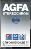 Compact Cassette AGFA Stereochrom 90+6 Type II Chrome 1980 Europe