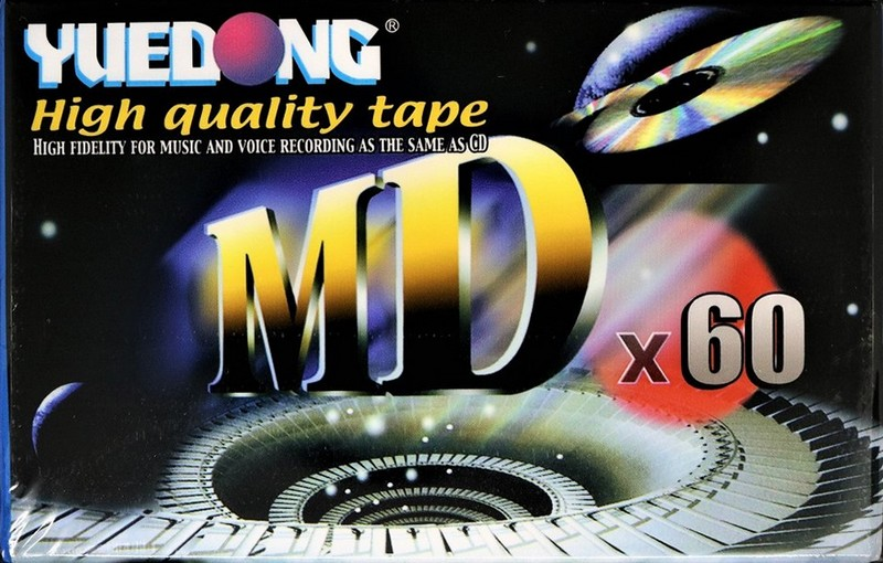 Compact Cassette Yuedong 60 "MD" Type I Normal Worldwide