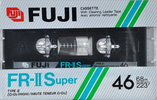 Compact Cassette Fuji FR-II Super 46 Type II Chrome 1985 Europe