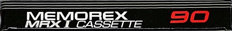 Compact Cassette Memorex MRX I 90 Type I Normal 1985 USA