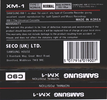 Compact Cassette Samsung XM-1 90 Type I Normal 1986 Europe