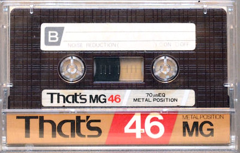 Compact Cassette Thats MG 46 Type IV Metal 1983 Japan