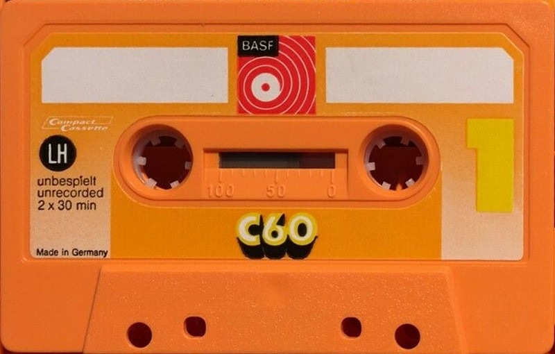 Compact Cassette BASF 60 Type I Normal 1971 Germany