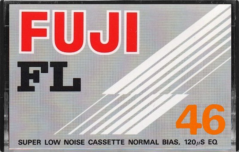 Compact Cassette Fuji FL 46 Type I Normal 1977 Europe, USA