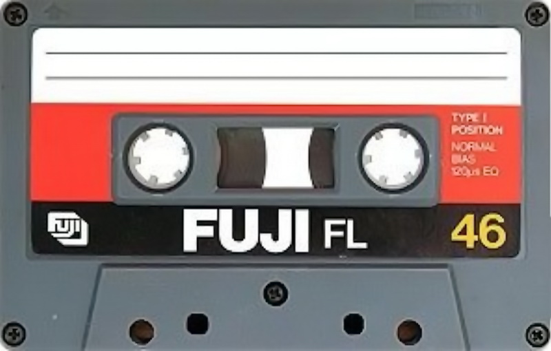 Compact Cassette Fuji FL 46 Type I Normal 1977 Europe, USA