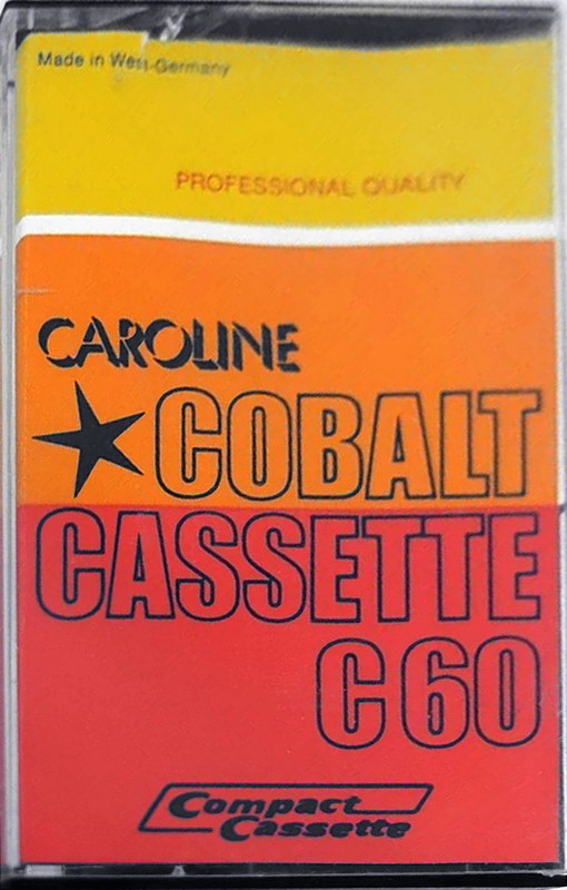 Compact Cassette Caroline 60 "Cobalt" Type I Normal 1979 Europe