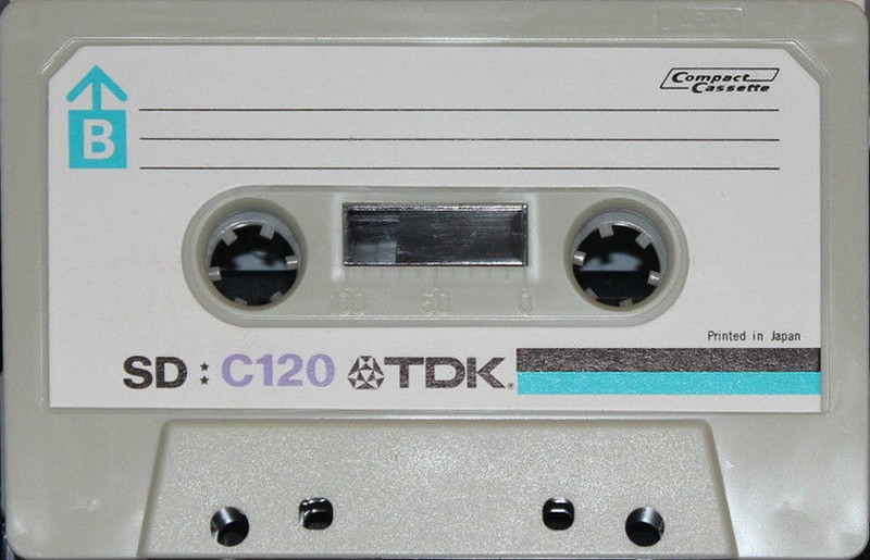 Compact Cassette TDK SD 120 Type I Normal 1973 Europe