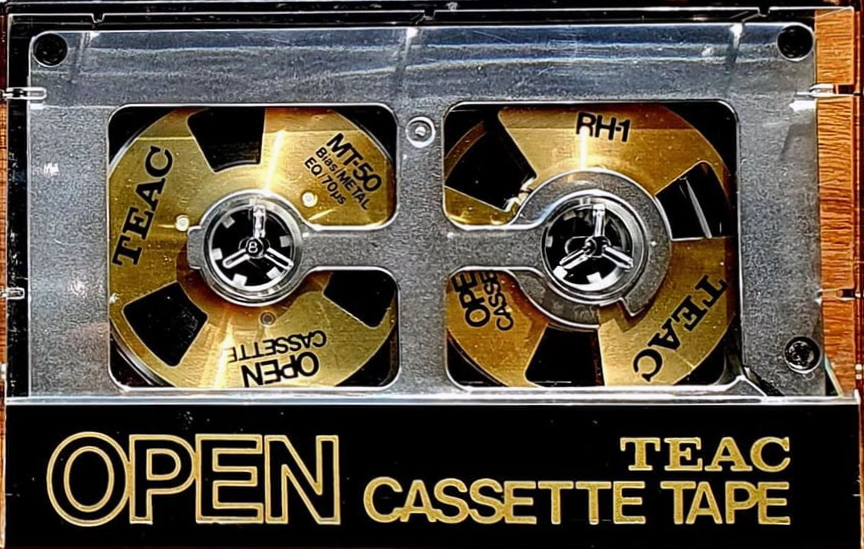 Compact Cassette Teac OC Open Cassette 50 "MT-50" Type IV Metal 1983 Japan