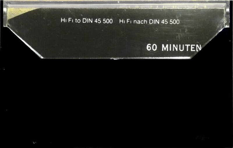 Compact Cassette Hobby 60 Type II Chrome 1980 Germany