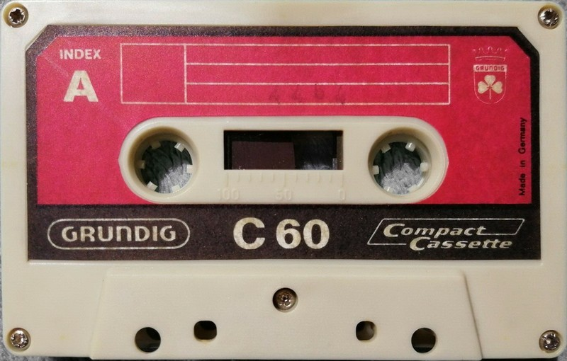 Compact Cassette Grundig 60 Type I Normal 1968 Germany