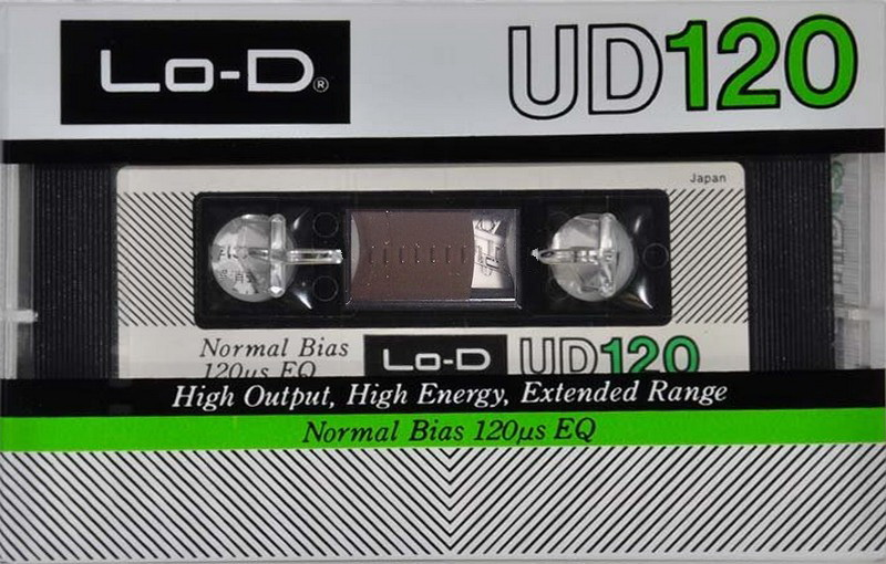 Compact Cassette Lo-D UD 120 Type I Normal 1983 Japan