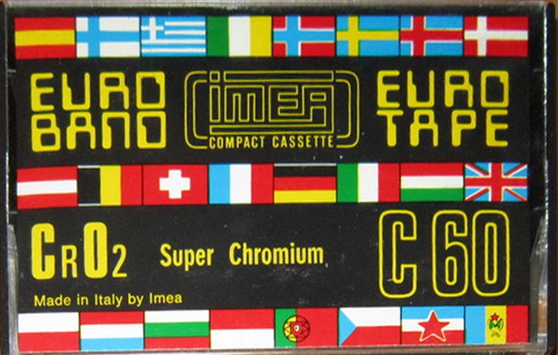 Compact Cassette Imea 60 "CO" Type II Chrome 1977 Europe