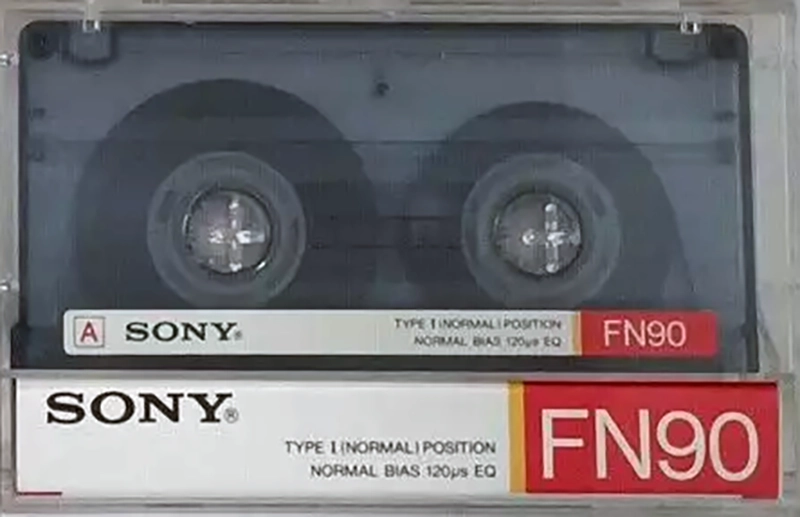 Compact Cassette Sony FN 90 Type I Normal 1985 Europe
