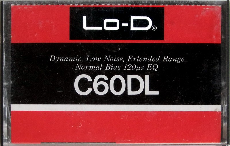 Compact Cassette Lo-D DL 60 Type I Normal 1981 Japan