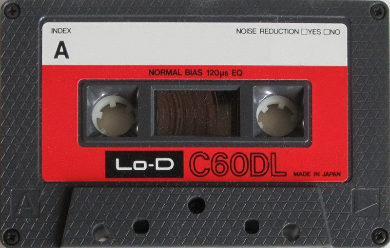 Compact Cassette Lo-D DL 60 Type I Normal 1981 Japan