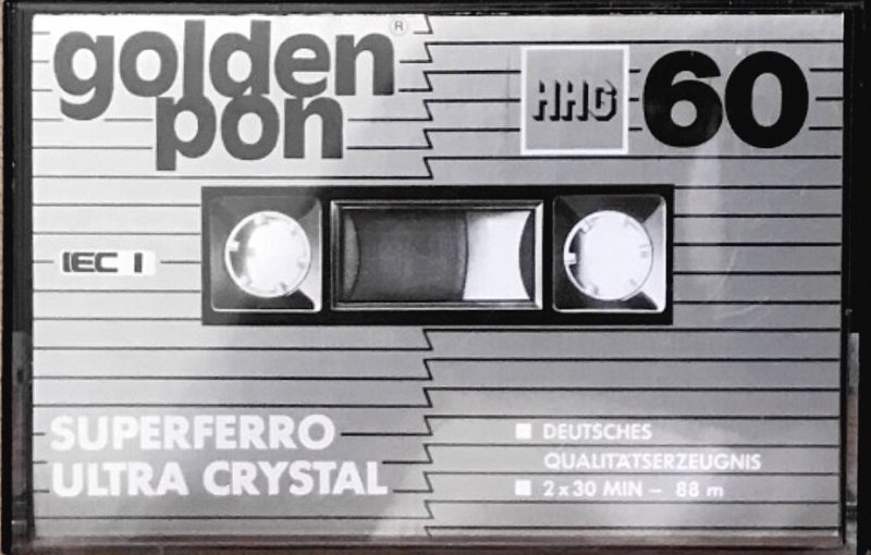 Compact Cassette Golden Pon 60 Type I Normal 1978 Germany
