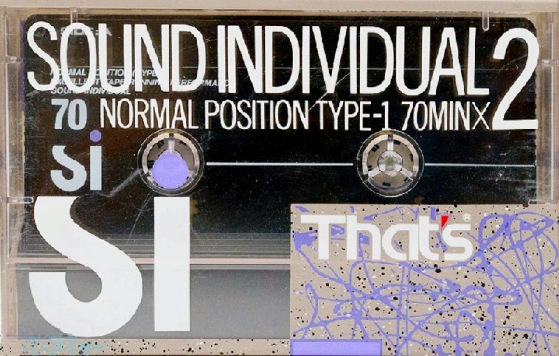 2 pack Thats Si Sound Individual 70 Type I Normal 1988 Japan