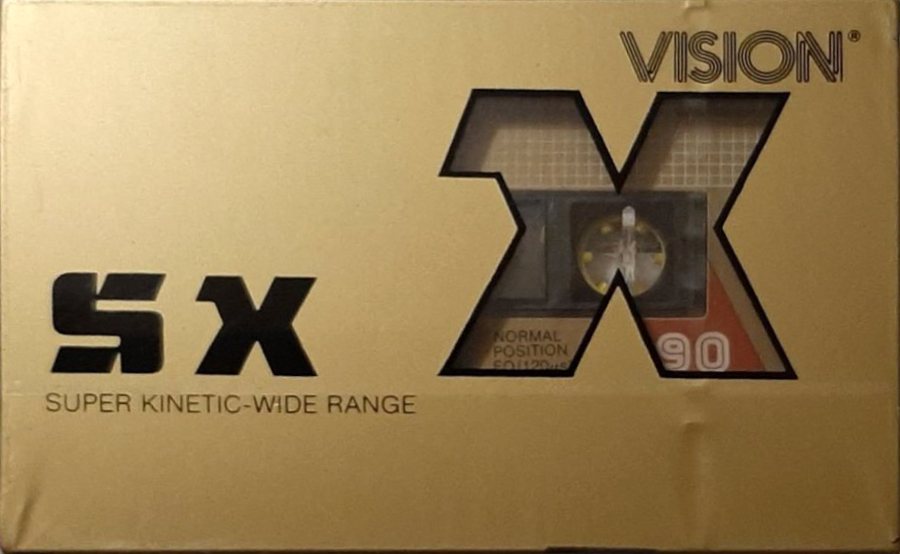 Compact Cassette Vision SX 90 Type I Normal 1982 Europe