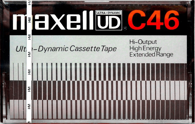 Compact Cassette Maxell UD 46 Type I Normal 1972 USA