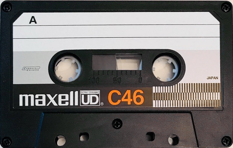 Compact Cassette Maxell UD 46 Type I Normal 1972 USA