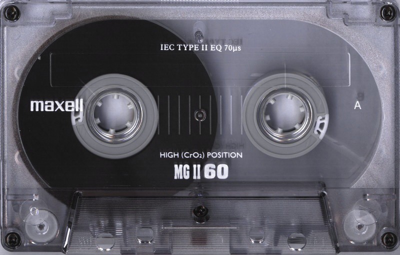 Compact Cassette Maxell MG 60 Type II Chrome 1996 Europe