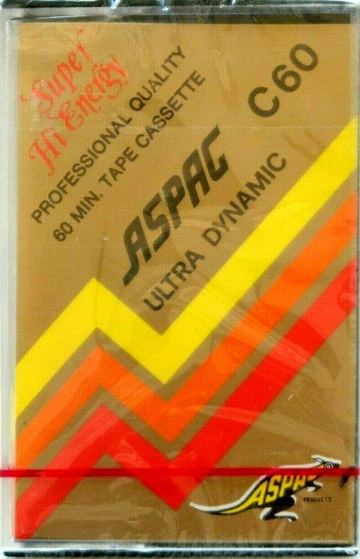 Compact Cassette Aspag 60 Type I Normal Hong Kong